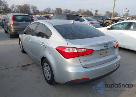 2016 Kia Forte Lx from USA, damaged, VIN KNAFK4A66G5520227